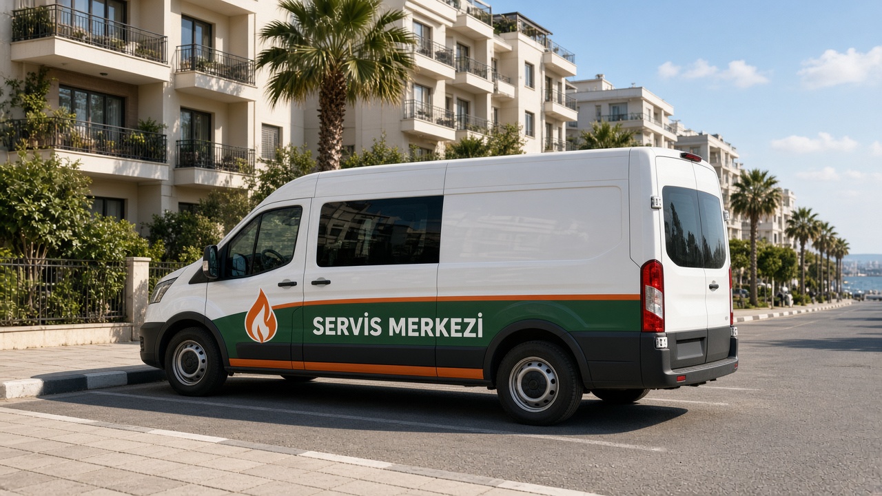 İzmir Kombi servis merkezi aracı